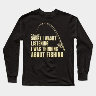 Funny Fishing Bass & Trout Fishing Fisherman Men Women Long Sleeve T-Shirt